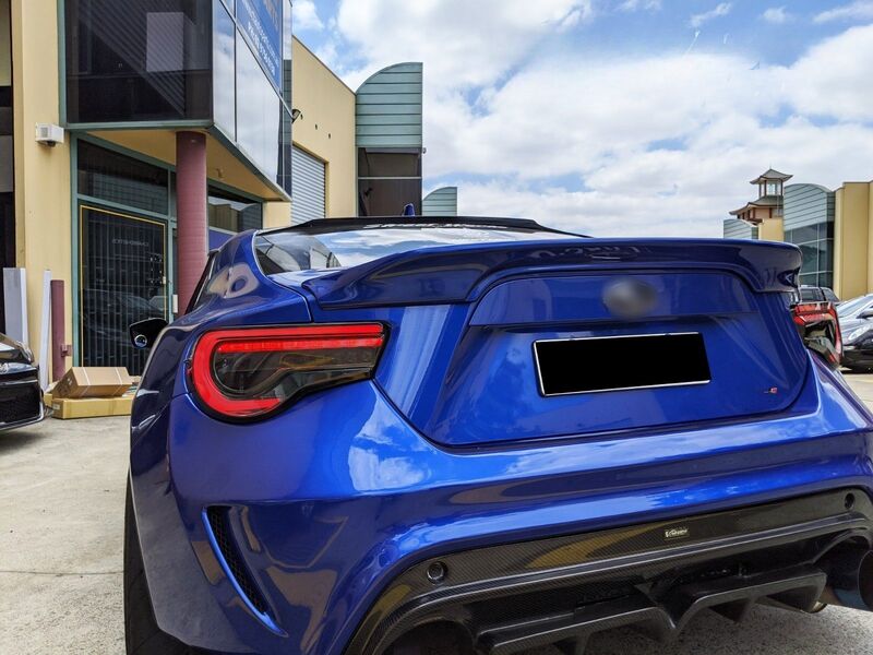 3D Light Bar Smoke Taillights Dynamic Blinker Fit For Toyota 86 GT GTS For Subaru BRZ ZN6 2012-2021