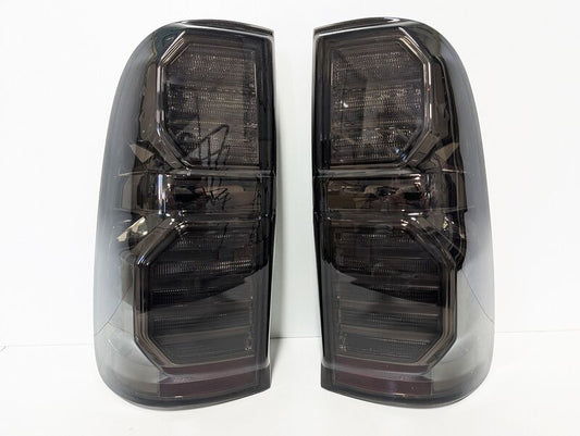 Smoke LED Taillights Fit For Toyota Hilux SR5 VIGO 2011-2014