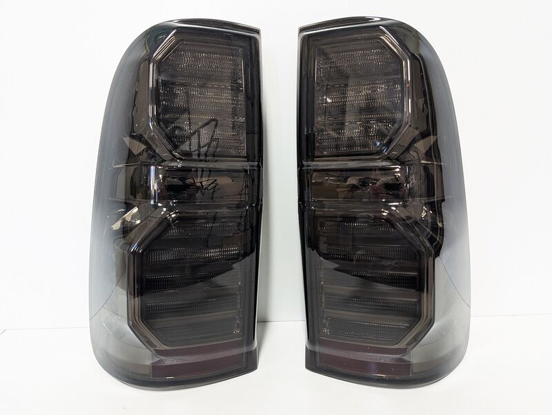 Smoke LED Taillights Fit For Toyota Hilux SR5 VIGO 2011-2014