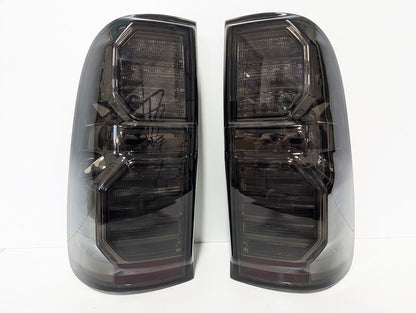 Smoke LED Taillights Fit For Toyota Hilux SR5 VIGO 2011-2014