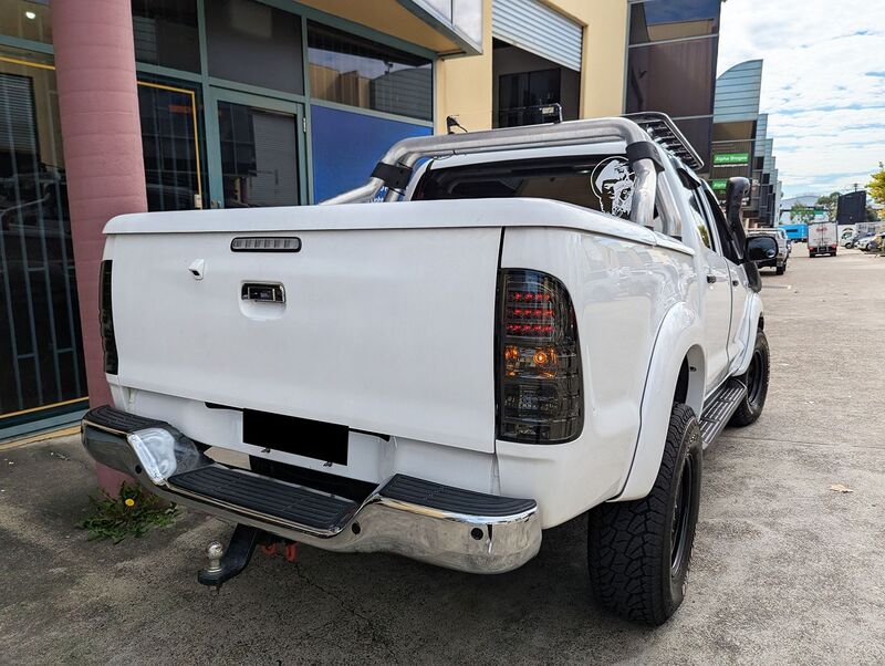 Smoke LED Taillights Fit For Toyota Hilux SR5 VIGO 2005-2010
