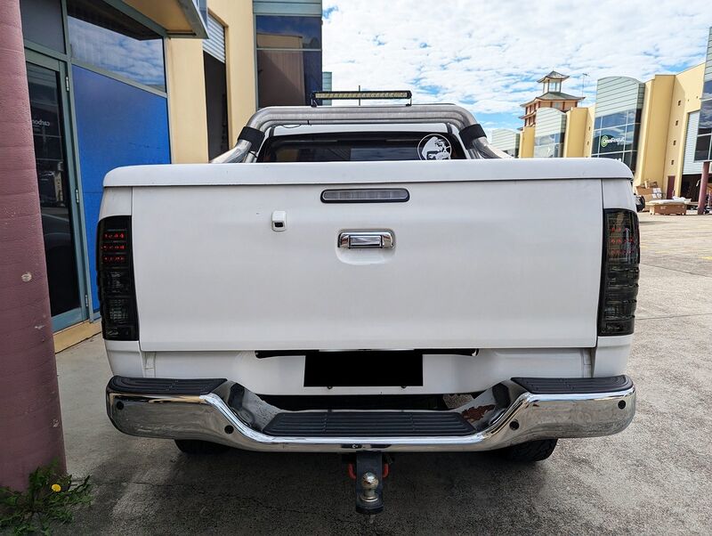 Smoke LED Taillights Fit For Toyota Hilux SR5 VIGO 2005-2010