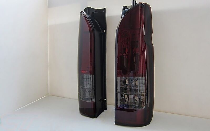 Smoke Red Tail Lights Fit For Toyota Hiace VAN 2004-2020