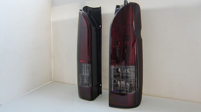 Smoke Red Tail Lights Fit For Toyota Hiace VAN 2004-2020