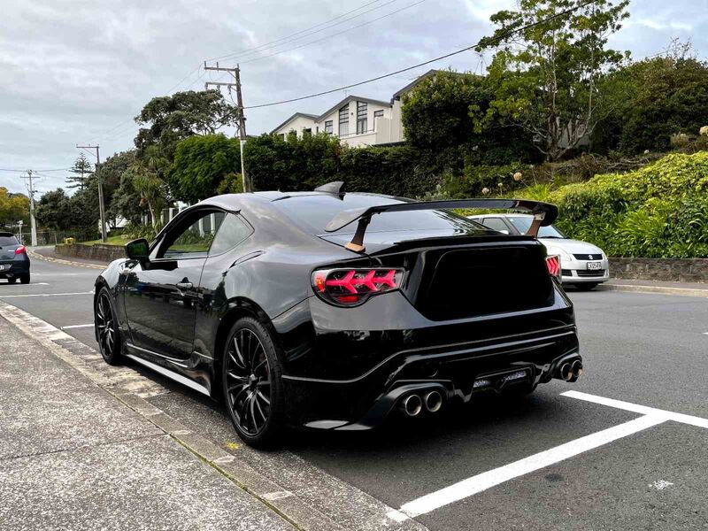 Smoke Lambo Style LED Taillights Fit For Toyota 86 Subaru BRZ ZN6 2012-2021