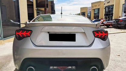 Smoke Lambo Style LED Taillights Fit For Toyota 86 Subaru BRZ ZN6 2012-2021