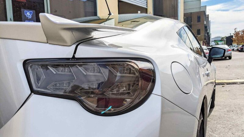 Smoke Lambo Style LED Taillights Fit For Toyota 86 Subaru BRZ ZN6 2012-2021
