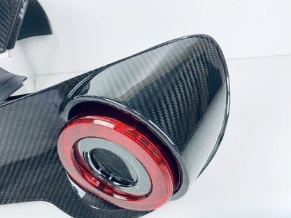 Carbon Smoke LED Tail light Fit For Toyota 86 GT GTS Subaru BRZ 2012-2019