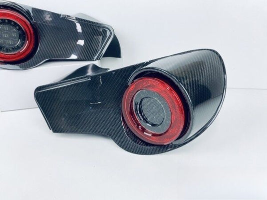 Carbon Smoke LED Tail light Fit For Toyota 86 GT GTS Subaru BRZ 2012-2019