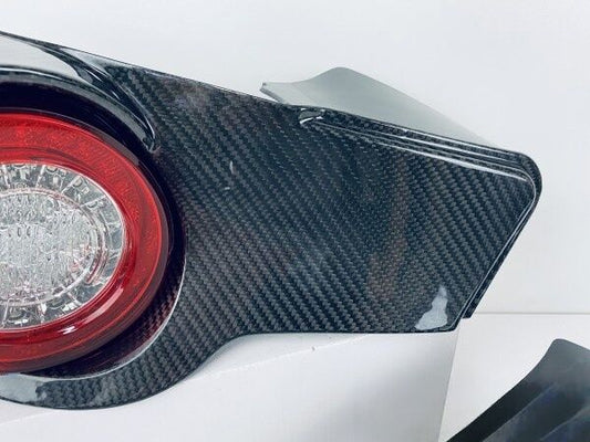 Carbon Clear Red LED Tail light Fit For Toyota 86 GT GTS Subaru BRZ 2012-2019