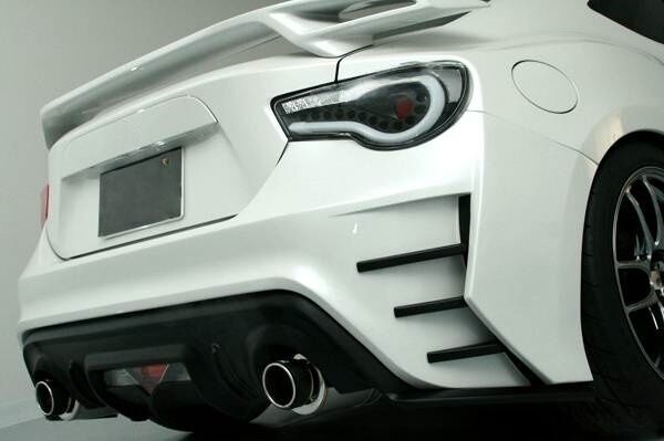 Black LED Dynamic Tail Lights Fit For Toyota 86 Subaru BRZ ZN6 2012-2021