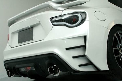Black LED Dynamic Tail Lights Fit For Toyota 86 Subaru BRZ ZN6 2012-2021