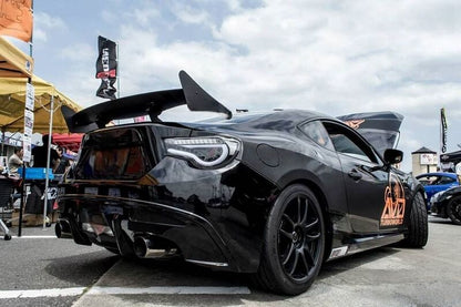 Black LED Dynamic Tail Lights Fit For Toyota 86 Subaru BRZ ZN6 2012-2021