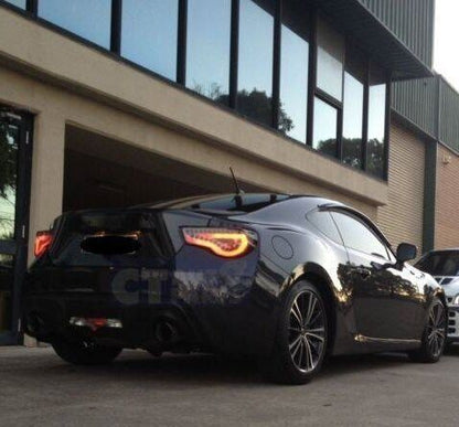 Smoke LED Dynamic Tail Lights Fit For Toyota 86 Subaru BRZ ZN6 2012-2021