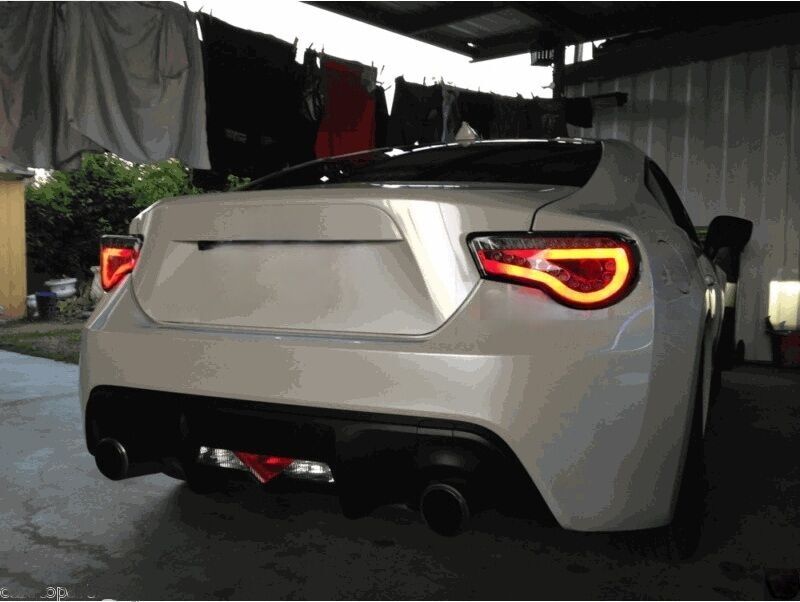 Smoke LED Dynamic Tail Lights Fit For Toyota 86 Subaru BRZ ZN6 2012-2021