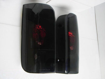 Black Edition Tail Lights Fit For Toyota Hiace Van 1989-2003
