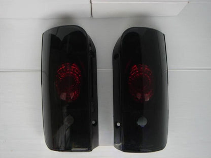 Black Edition Tail Lights Fit For Toyota Hiace Van 1989-2003