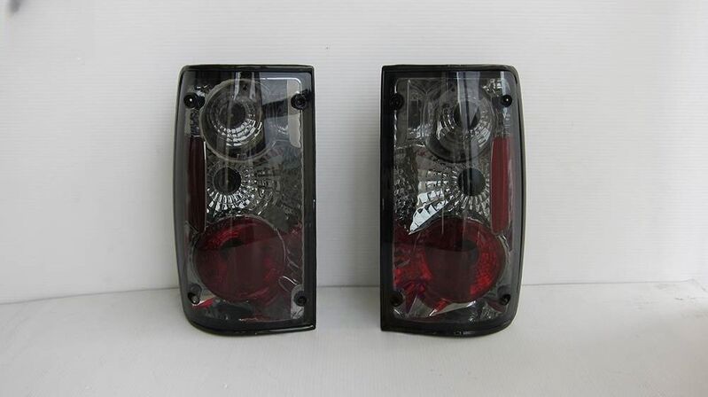 Smoke Altezza Black Tail Lights Fit For Toyota Hilux Ute 1989-1997