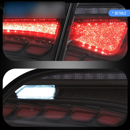 Smoke 3D Full LED Sequential Tail Lights Fit For Tesla Model 3 2017-2022