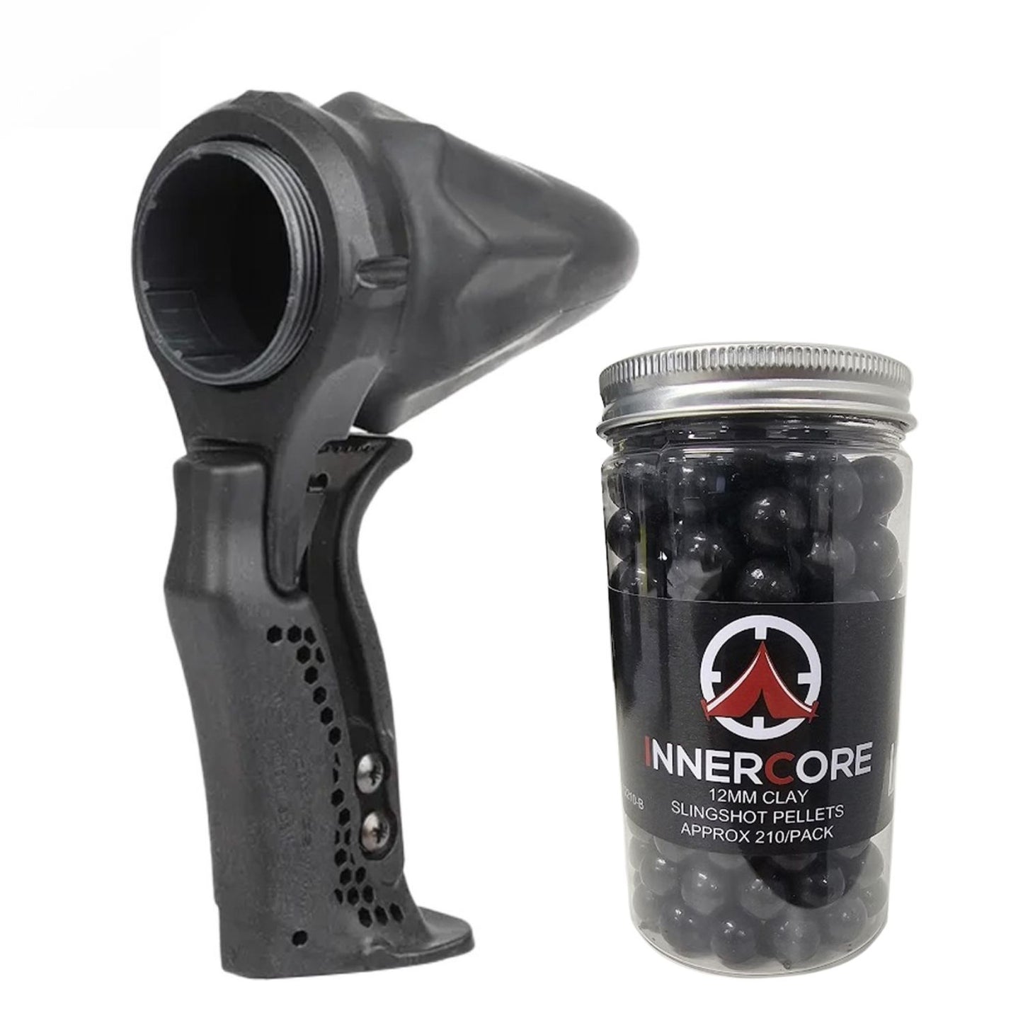 Hammer Shot Slingshot w Clay Ammo