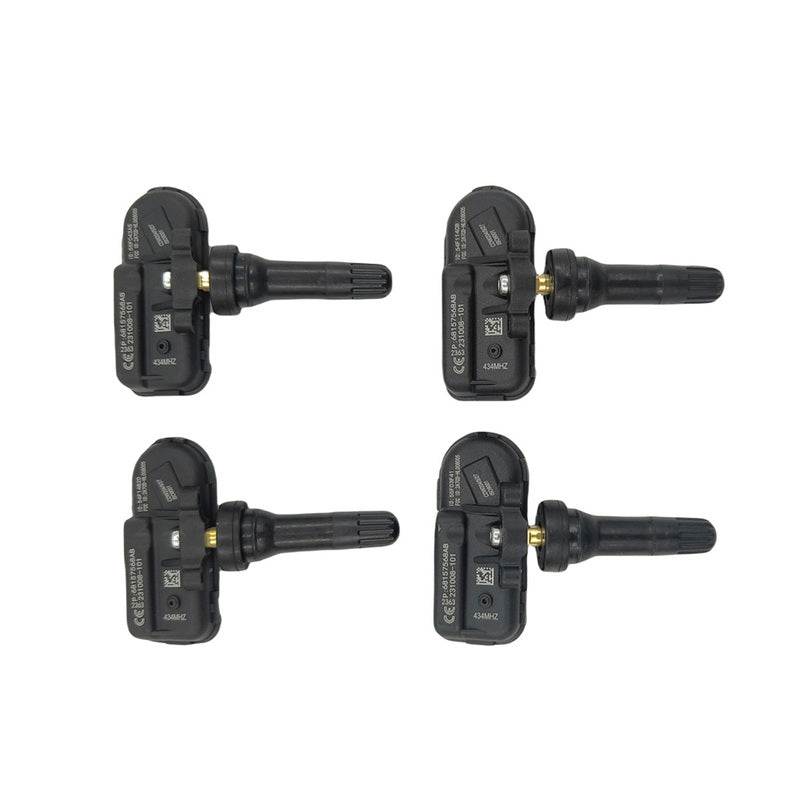 4 Pcs Tyre Pressure Sensors Fit For Jeep Cherokee For Dodge Ram