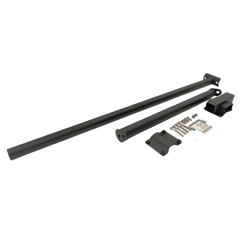 For 60mm & 76mm Round Bar Front Single H T Rack With Nudge Bar Clamp Rack