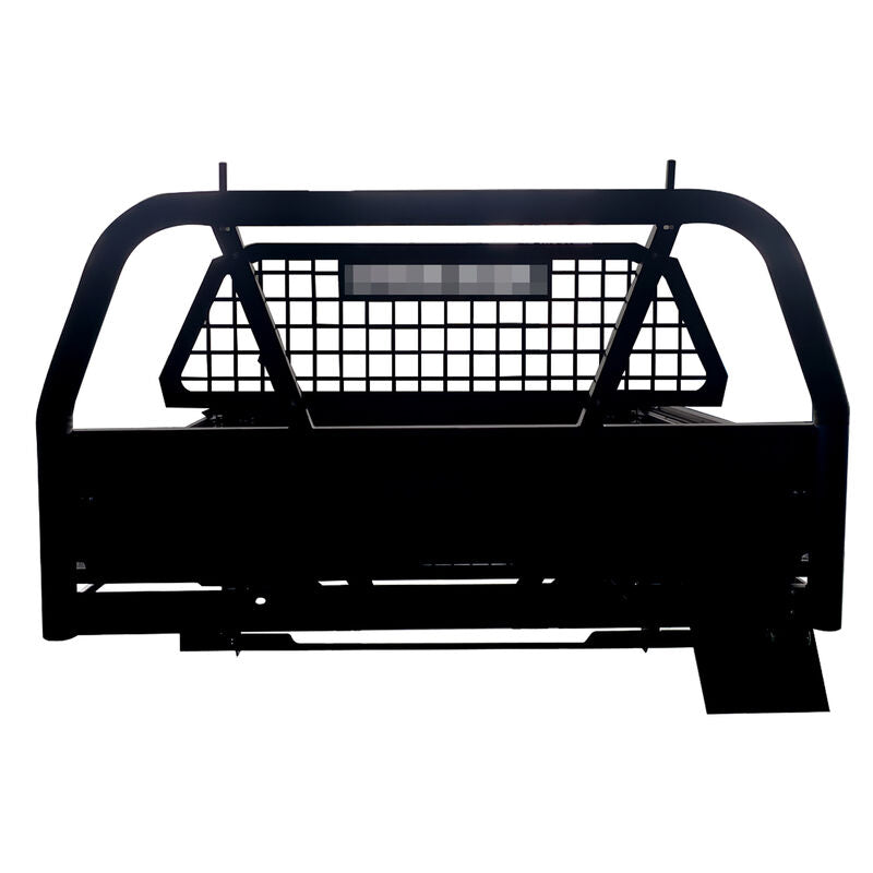 Black Powder Coated Heavy Duty Steel Flat Tray for Dual Cab Ute