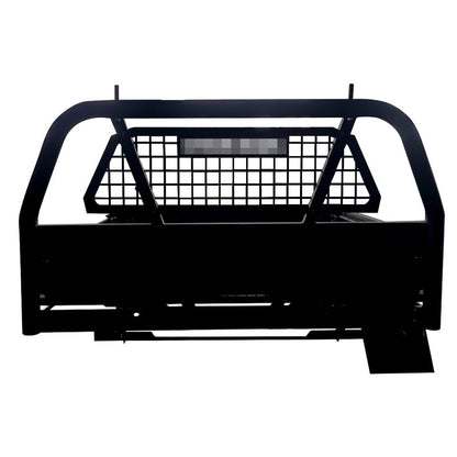 Black Powder Coated Heavy Duty Steel Flat Tray for Dual Cab Ute