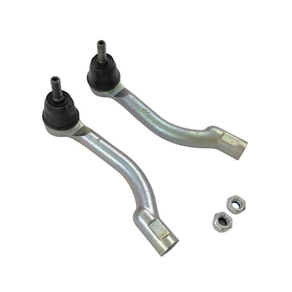 4 Pcs Front Inner & Outter Tie Rod End Fit For Nissan X-Trail T31 FWD AWD 2007-2013