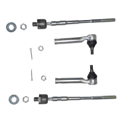 4Pcs Tie Rod End Rack End Fit For Subaru Forester SG Impreza WRX GD GG GH Liberty BD BG BE BH BL BP BM BR Outback BP BR 1998-