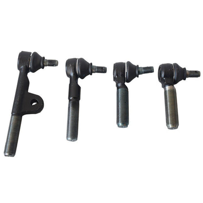 Steering Tie Rod End Kit Relay Rod Set Fit For Landcruiser 80 Series HZJ80R HDJ80R