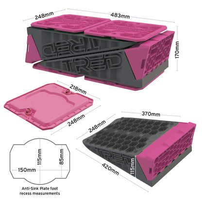TRED GT LEVELLING PACKAGE - NBCF PINK