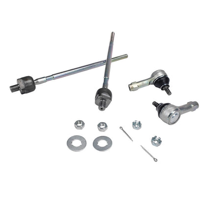 4Pcs Tie Rod End Rack End Fit For Mitsubishi Mirage CE Lancer CC CE CG CH 1992-2007 KTR1087 KRE1039