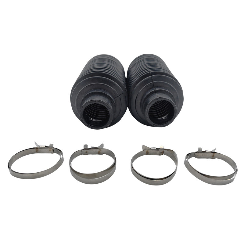 6 Pcs Rack Ends Tie Rod Ends Boots Fit For Toyota Prado 90 95 Series 4WD 1996-2003