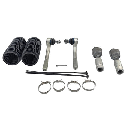 6 Pcs Rack Ends Tie Rod Ends Boots Fit For Toyota Prado 90 95 Series 4WD 1996-2003