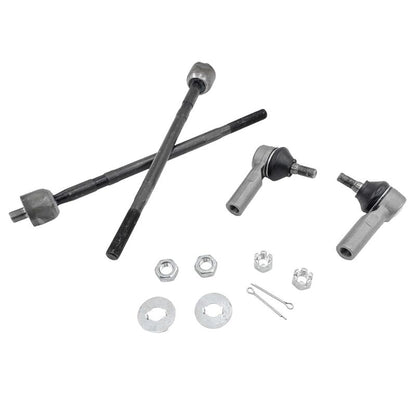 4Pcs Outer Tie Rod End Front Rack End Fit For Toyota Echo Yaris NCP13 2000-ON