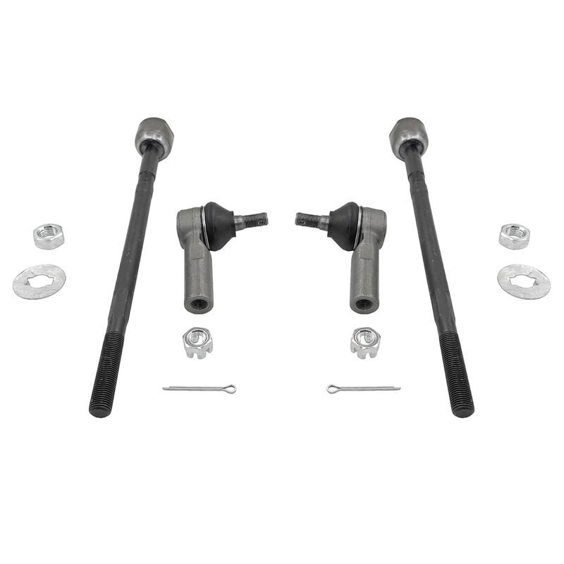 4Pcs Outer Tie Rod End Front Rack End Fit For Toyota Echo Yaris NCP13 2000-ON