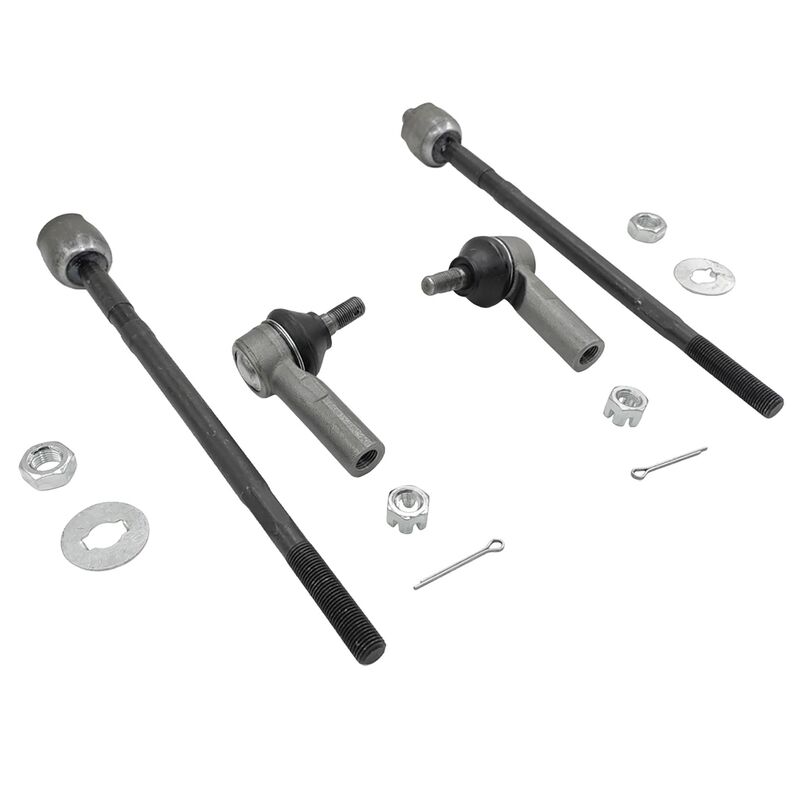 4Pcs Outer Tie Rod End Front Rack End Fit For Toyota Echo Yaris NCP13 2000-ON