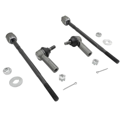 4Pcs Outer Tie Rod End Front Rack End Fit For Toyota Echo Yaris NCP13 2000-ON