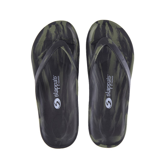 Slappa's Arch Support Thongs - Army