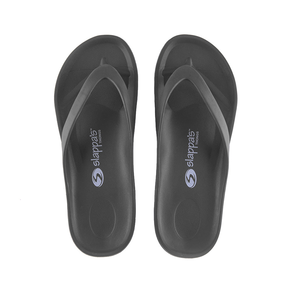 Slappa's Arch Support Thongs - Brown