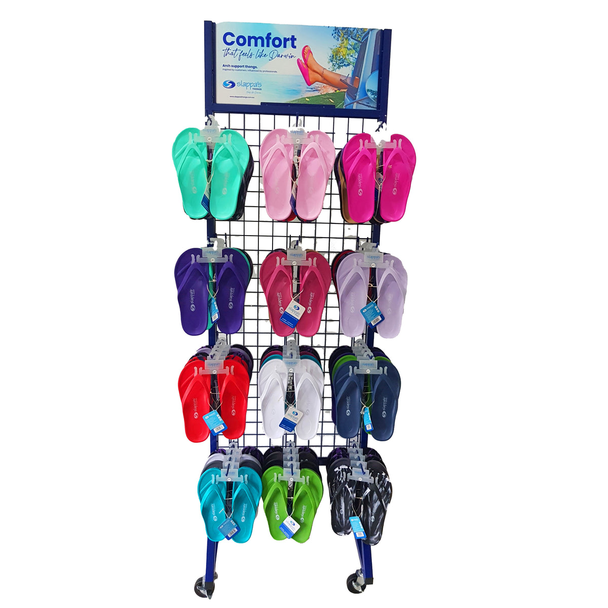 Slappa's Thongs 60 Pair Startup Pack