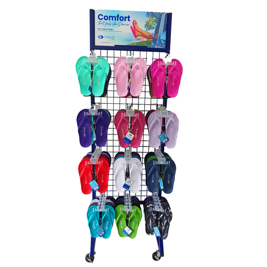 Slappa's Thongs 120 Pair Startup Pack w Display Stand