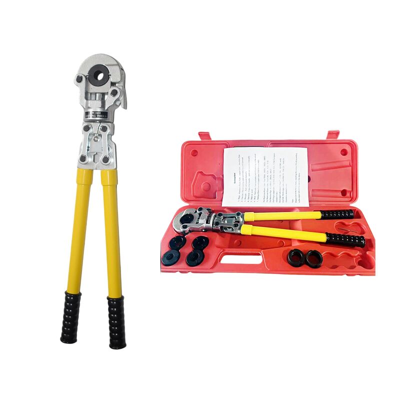 Hydraulic Copper PipeCrimper Plumbing Alu Plastic Stainless Tube Crimping Tool