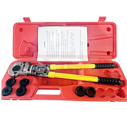 Hydraulic Copper PipeCrimper Plumbing Alu Plastic Stainless Tube Crimping Tool