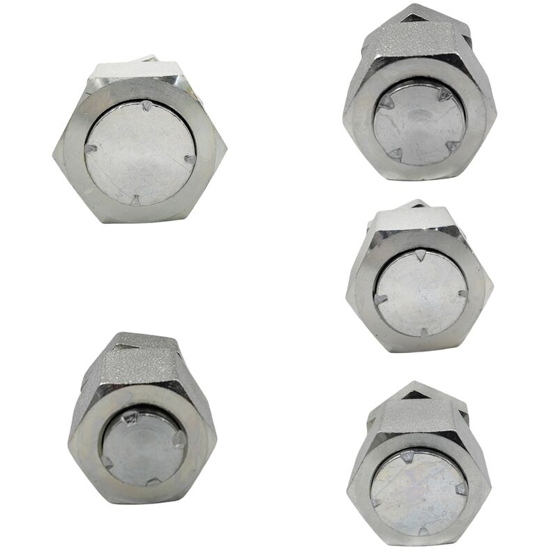 128 Pcs 37°JIC and ORFS Hydraulic Cap And Plug Kit Hose Tube And Pipe Fitting Set