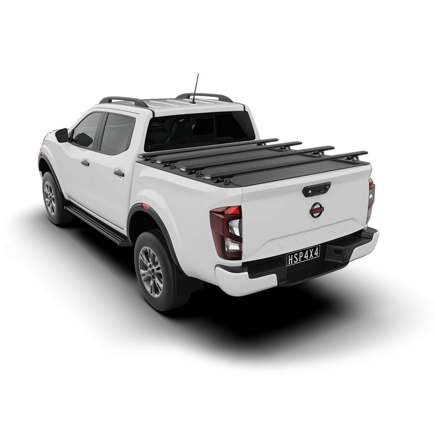 Twin HSP Load Bar (4 Bars) Suits Roll R Cover S3.5 (no sports bar/ A-frame bar) on a Navara D23 2015-2020 & D23 - 2021+