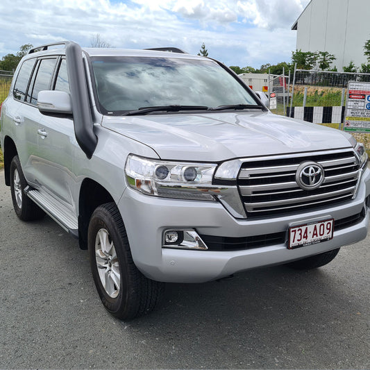 Toyota Landcruiser 200 Series 5″ Stainless Steel Snorkel Kit (Short Entry)