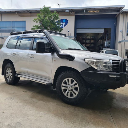 Toyota Landcruiser 200 Series 5″ Stainless Steel Snorkel/Airbox Kit (Mid Entry)