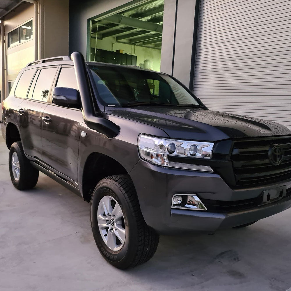 Toyota Landcruiser 200 Series 5″ Stainless Steel Snorkel Kit (Mid Entry)
